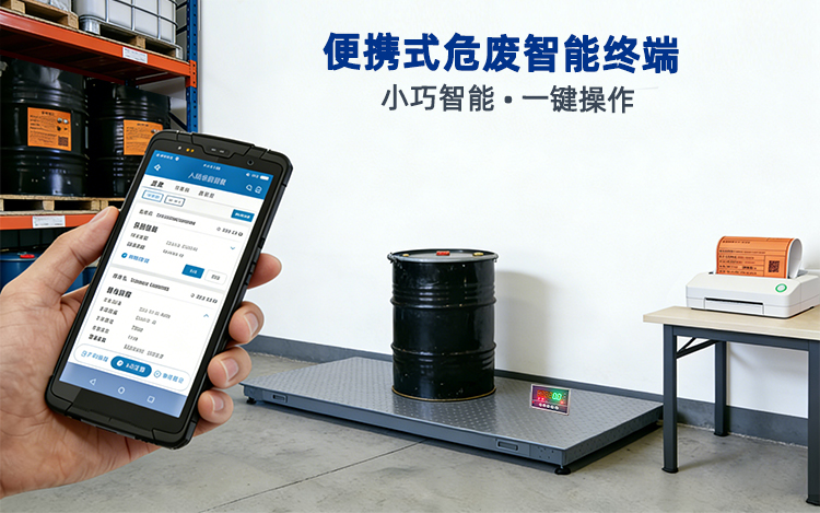 便携式危废智能终端
